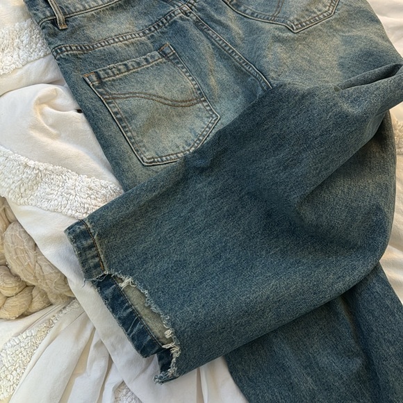 VERSEAS BLUE FADED BOOT LEG JEANS - Picture 8 of 8